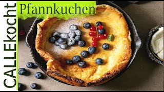 Omas Eierkuchen von Blaubeeren und Pflaumen Pfannkuchen Rezept [upl. by Other]