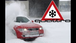 AUDI A3 Quattro WINTERDRIFT  WAGENWERK [upl. by Koressa478]