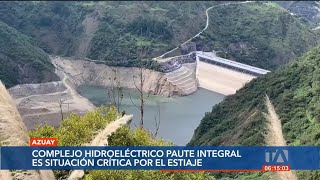 El Complejo Hidroeléctrico Paute Integral está en crisis [upl. by Yecnahc818]