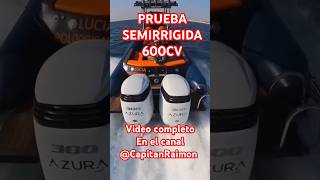 SEMIRRIGIDA 600CV barcos pesca navegar boating barco BOATING fishing [upl. by Dnalhsa499]