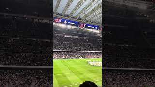 Himno Real Madrid en el Santiago Bernabeu [upl. by Farrah562]