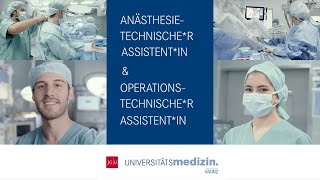 Anästhesietechnische Assistenz ATA und Operationstechnische Assistenz OTA  Unimedizin Mainz [upl. by Yraunaj298]