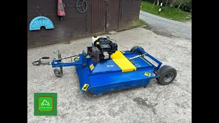 PORT AGRIC ATV QUAD TOPPER MOWER SOLD BY wwwcatlowdycarriagescom [upl. by Jerol710]