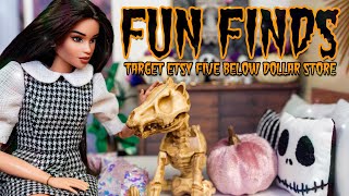 Fun Finds From Target Etsy DollarTree And Five Below For Fall  Halloween Decor [upl. by Dalton]