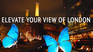 Elevate Your View Lift 109 Battersea Power Station Chimney Experience  360° Views of London [upl. by Spearman]