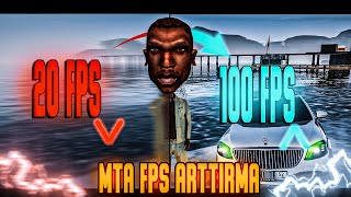 MTASA 2 DAKİKADA 100 FPS ALMAK  MTA FPS ARTTIRMA [upl. by Eam]