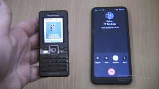 Incoming callampOutgoing call at the Same Time Realme C30sSony Eriicsson K770 [upl. by Ethelyn]