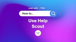 How to use Help Scout [upl. by Clayberg155]