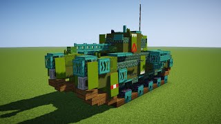 Minecraft Churchill MK IV Infantry Tank Tutorial [upl. by Meil736]