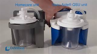 Vacu Aide Quiet Suction Machine Demostration [upl. by Ilene]