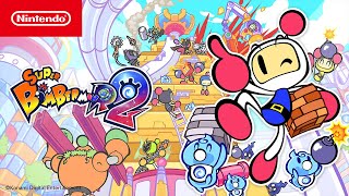 SUPER BOMBERMAN R 2  Launch Trailer  Nintendo Switch [upl. by Otila]