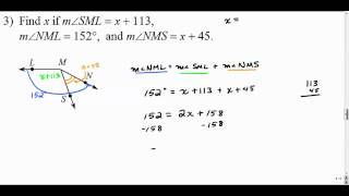 Angle Addition Postulate [upl. by Enitsirk]