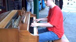 Adam Swanson ON A CIRCULAR STAIRCASE MAPLE LEAF RAG  EBT June 21 2009 [upl. by Avot986]