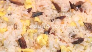 Sinangag With Tuyo Flakes quotMade EasyquotFried Rice With Dried Fish FlakesTuyo Fried Rice [upl. by Raseac375]