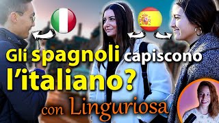 Parlo ITALIANO a MADRID e succede questo con Linguriosa [upl. by Alimhaj]