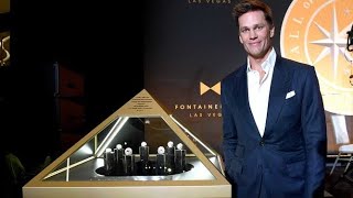 Tom Bradys Super Bowl rings shine brightly at Fontainebleau Las Vegas [upl. by Aisset834]