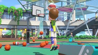 Nintendo Switch Sports Basketball Gameplay [upl. by Xella]