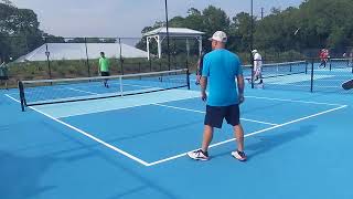 INSANE DRIVES DOWN THE LINE Coastal Clash Team Pickleball Tournament at Litchfield SC [upl. by Toh]