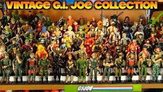 My Vintage GI Joe Figure Collection 1982 to 1993 with New Setup [upl. by Levana553]