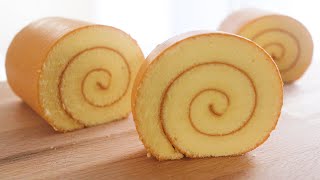 Best Recipe❗ Easy to make Perfect Swiss Roll Cake Super Delicious with Condensed Milk [upl. by Eelessej]