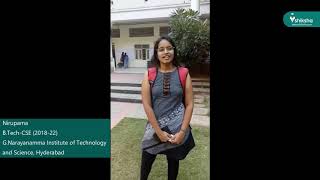 G Narayanamma Institute of Technology and Science Hyderabad College Review by the Students [upl. by Obaza894]