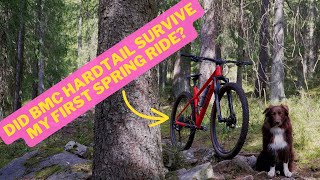 Can XC hardtail handle Norwegian natural trails BMC Twostroke AL ONE spring ride [upl. by Harvard]