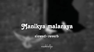 Manikya malaraya poovislowedreverb [upl. by Gignac]