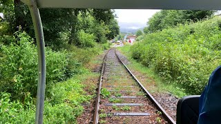 Draisine Odenwald von Mörlenbach nach Wald Michelbach [upl. by Hyrup]