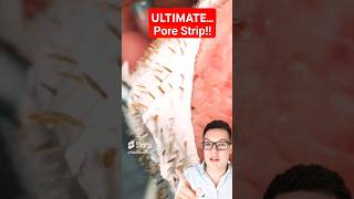 Impossible PORE STRIP REMOVAL  Worlds Best Pore Strip shorts [upl. by Tabbi721]