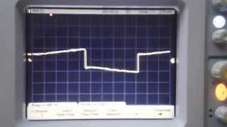 Oscillogram of how tone regulator works with square wave [upl. by Treharne]