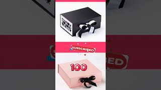 Choose 100 VS 200 Gift Box 🎁 Try Your Luck  shorts viral giftbox ytshorts [upl. by Niatirb]