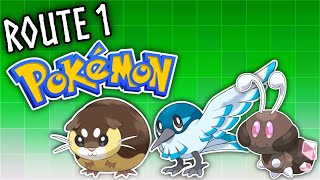 Making NEW Route 1 Pokémon [upl. by Ratha]