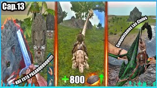 Tameamos A El Mejor Dino Para Farmear Piedra  Serie De Ark Mobile 🦖 Cap13 [upl. by Emor10]