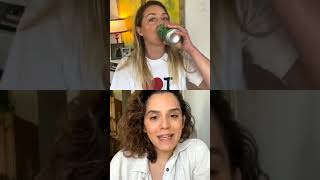 Sepideh Moafi and Elisabeth Rohm live Instagram stream May 10 2020 [upl. by Fiden]