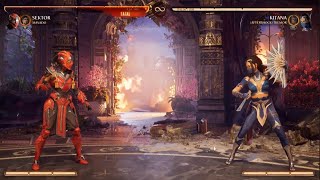 Mortal Kombat 1 Khaos Reign  Sektor gameplay moves [upl. by Nayb633]