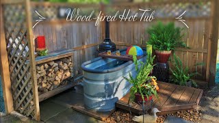 WoodFired quotHillbillyquot Hot Tub [upl. by Hough]