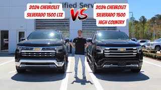 2024 Chevy Silverado LTZ VS 2024 Chevy Silverado High Country  Which Truck Is Better [upl. by Ardnuhs]