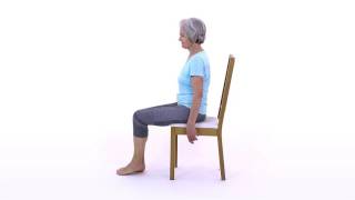 Falls Prevention Hip Mobilisations Sitting [upl. by Lisabeth837]