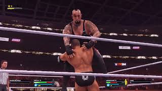 The Undertaker Vs Triple H No Holds Barred WWE 2k24 [upl. by Anitsyrhk]