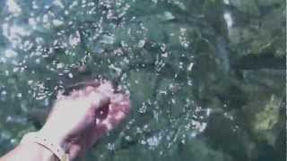 Lanzarote Playa Blanca Papagayo Beach Fish Feeding HD 720p [upl. by Munshi]