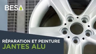 Comment Réparer et Peindre des JANTES ALU Étape par Étape [upl. by Aihsenal]