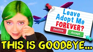 I Played ADOPT ME Until I MOVED AWAYis this goodbye roblox [upl. by Nyltac756]