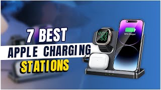 7 Best Apple Charging Stations in 2023 3in1 Wireless Chargers [upl. by Auqenet]