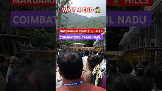 Mardamalai Temple 🛕 hills 🛕💥shortvideo youtubeshort shortfeeds marudhamalaitemplecoimbatore [upl. by Ahtram]