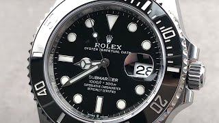 2020 Rolex Submariner Date 41mm 126610LN Rolex Watch Review [upl. by Johanna]