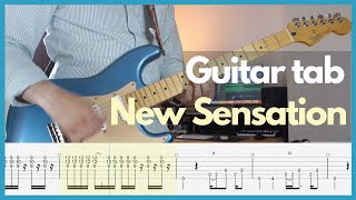 INXS  New Sensation Guitar tabs [upl. by Neille]