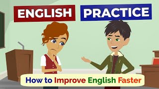 How to Improve English Speaking Skills  Daily Listening English Practice Conversation [upl. by Darrow211]