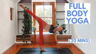 FULL BODY YOGA Flow  20 Min Yoga Vinyasa Workout to Feel Your Best  Tana Yoga [upl. by Yenrab312]