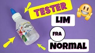 Test af gennemsigtig normal lim [upl. by Areit]