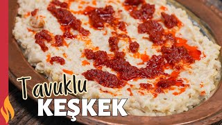 En Pratik Tavuklu Keşkek Tarifi 😋 Elektrikli Akıllı Düdüklü Tencerede 👌🏻 [upl. by Lupien557]